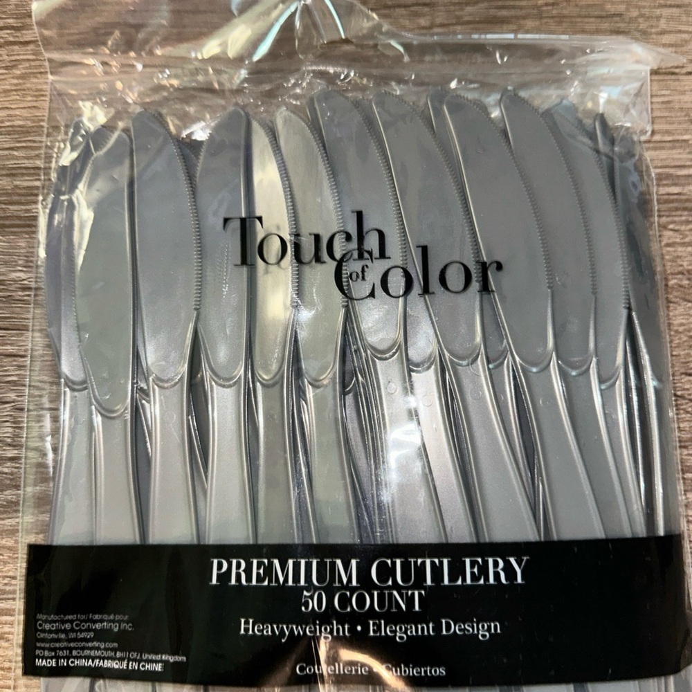 Silver Premium Cutlery Set of knifes